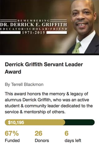 Derrick Griffith Servant Leaders Award