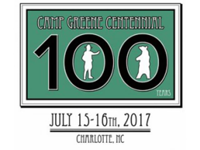 Camp Greene Centennial logo