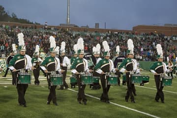 The Pride of Niner Nation Marching Band