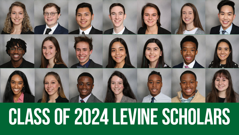 Levine Scholars class of  2024